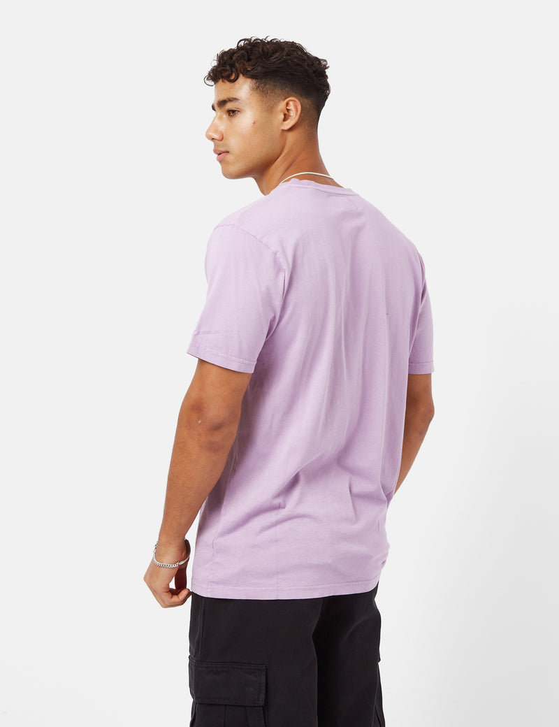 カラフルスタンダードクラシックTシャツ（オーガニック）-パーリーパープル