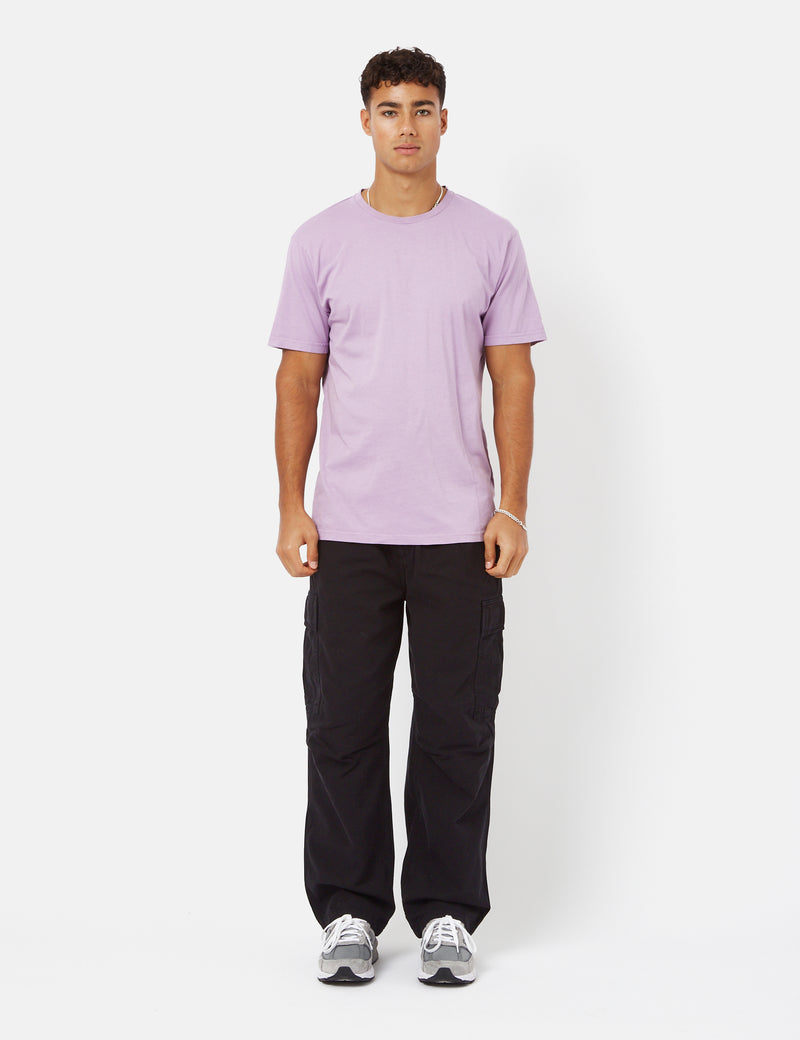 カラフルスタンダードクラシックTシャツ（オーガニック）-パーリーパープル
