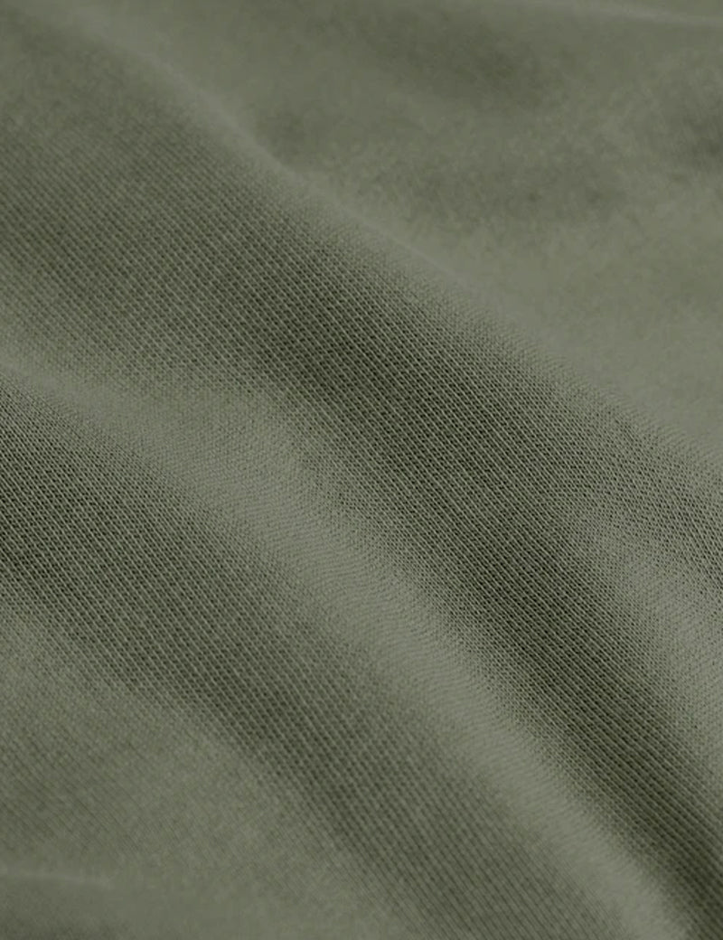 Sweat-shirt à capuche biologique classique Colorful Standard - Vert olive poussiéreux