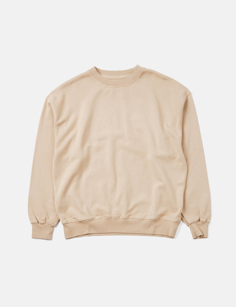 Colorful Standard Oversized Crew Sweatshirt (Organic) - Honey Beige