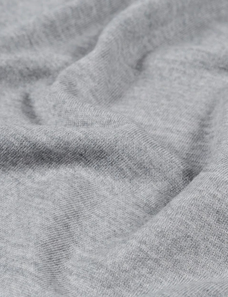 Sweat Col Roulé Surdimensionné Bio Colourful Standard - Gris Chiné