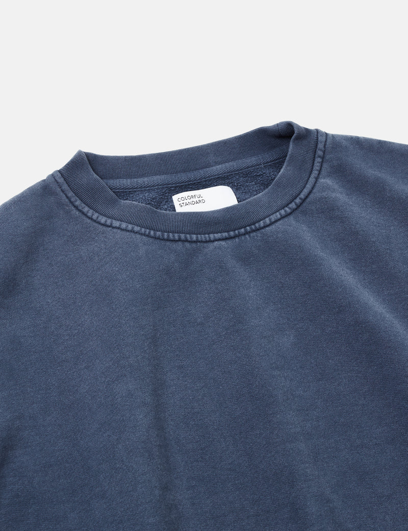 Colorful Standard Oversized Crew Sweatshirt (Organic) - Neptune Blue