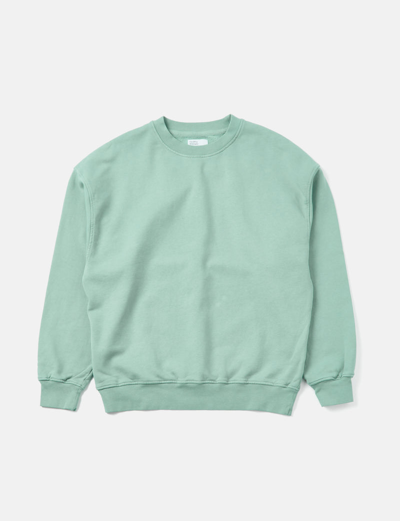 Colorful Standard Oversized Crew Sweatshirt (Organic) - Seafoam Green