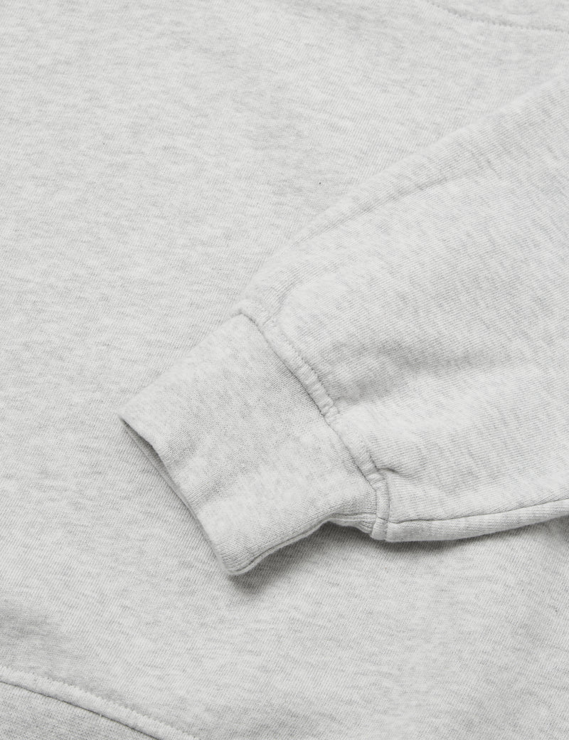 Colorful Standard Organic Quarter Zip Pullover - Snow Melange