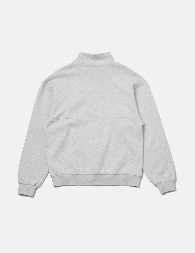 Colorful Standard Organic Quarter Zip Pullover - Snow Melange