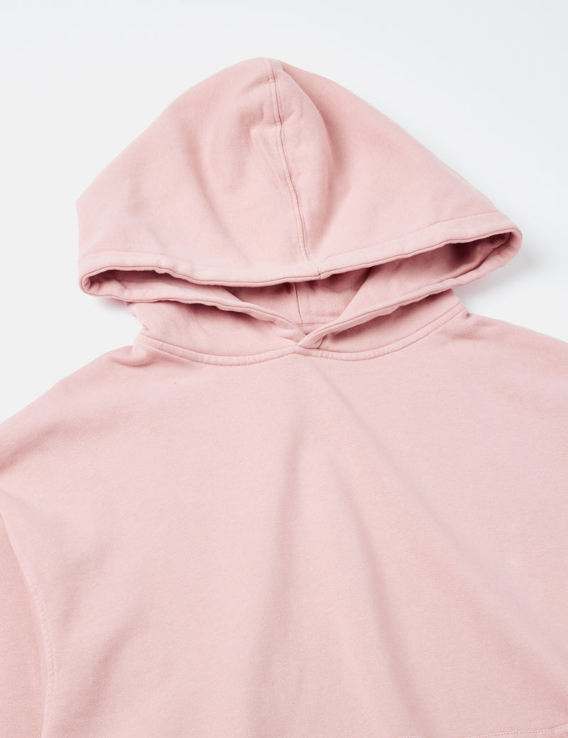 Colorful Standard Oversized Hooded Sweatshirt (Organic) - Faded Pink