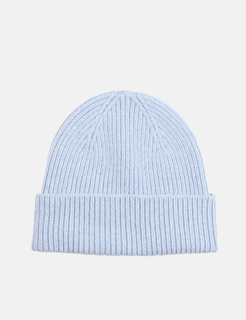 Colorful Standard Merino Wool Beanie Hat - Polar Blue