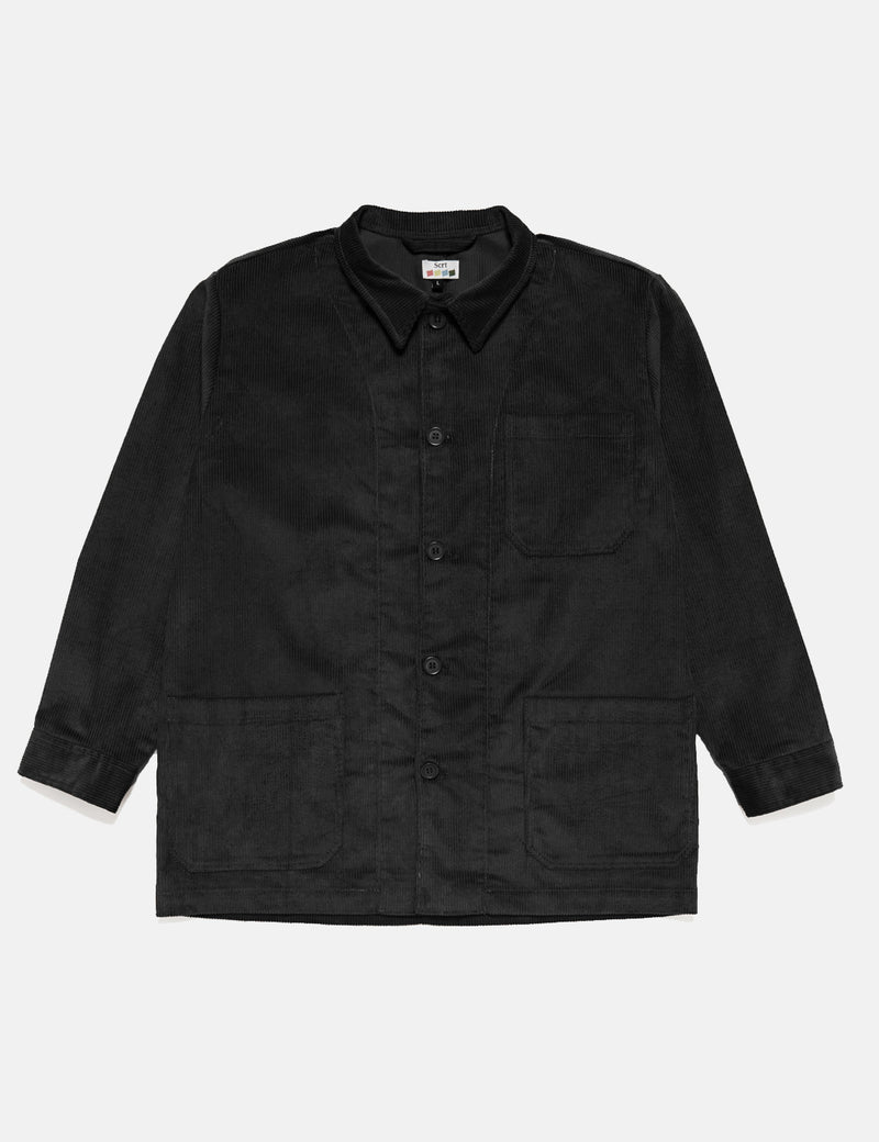 SCRT Cord Work Shirt - Black