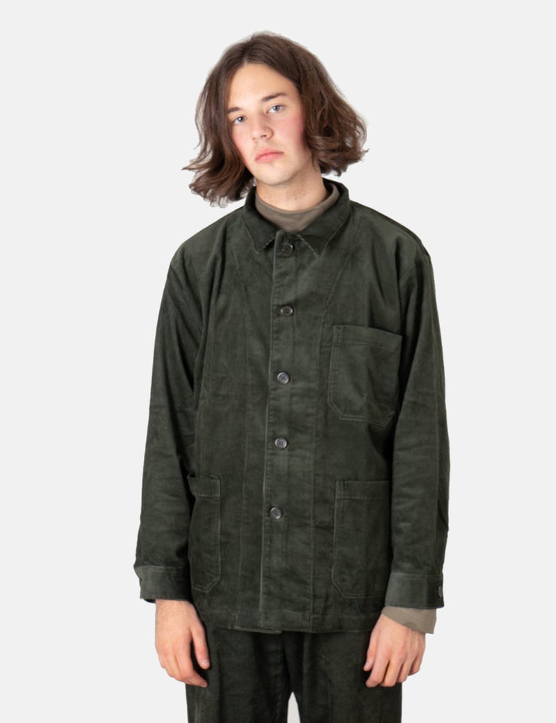 SCRT Cord Work Shirt - Olive Green