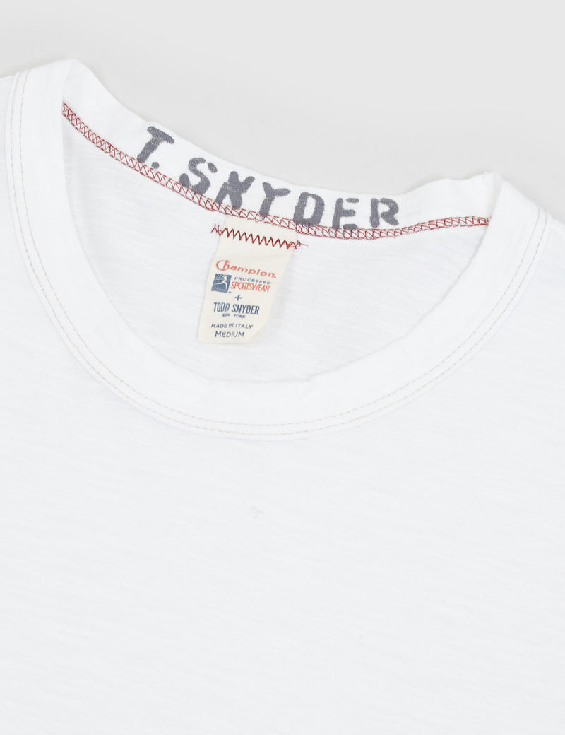 Champion x Todd Snyder Crewneck T-Shirt - White