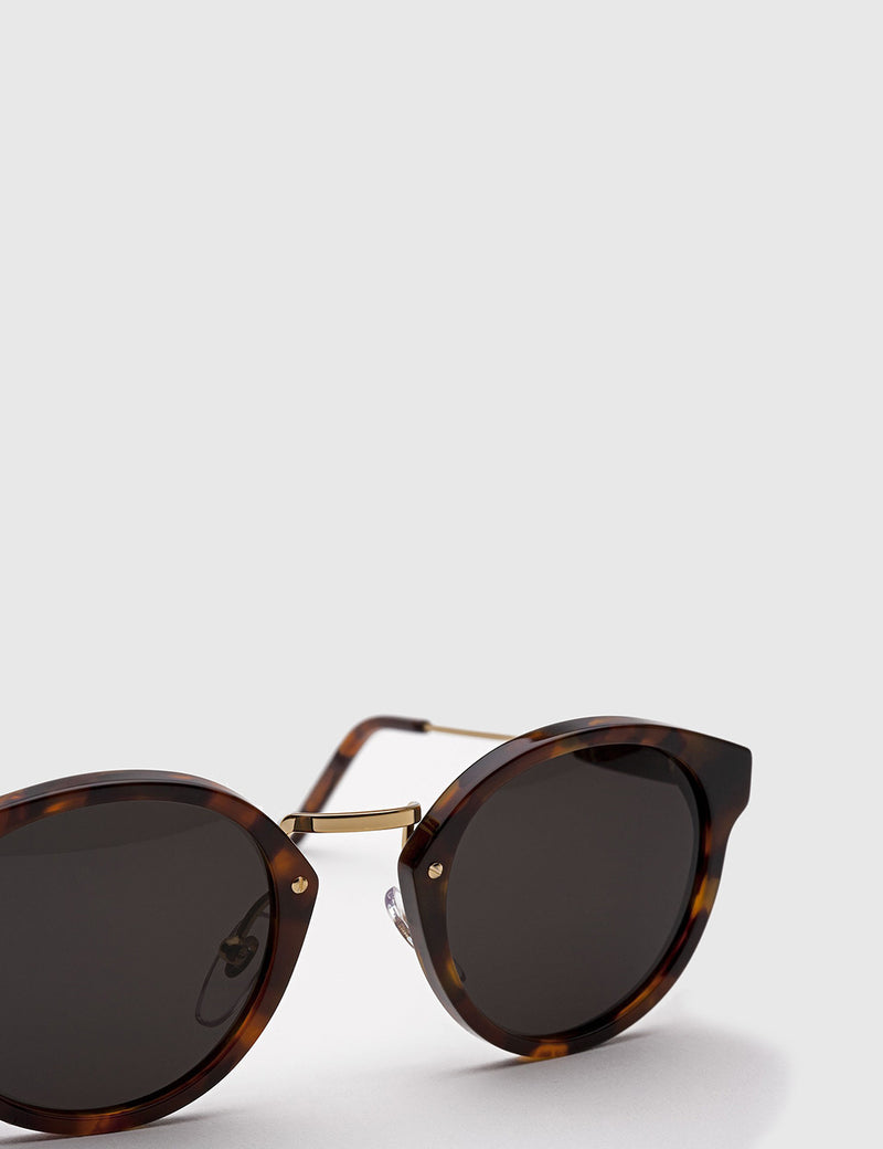 Super Panama Sunglasses - Havana Brown