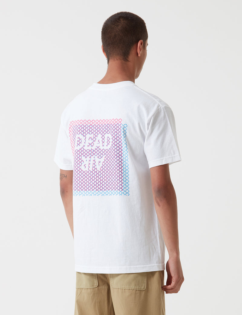 Stu Gazi Dead AirTシャツ-ホワイト