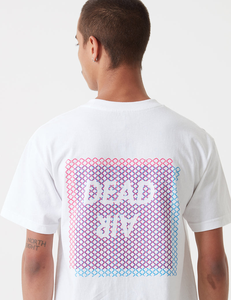 Stu Gazi Dead AirTシャツ-ホワイト