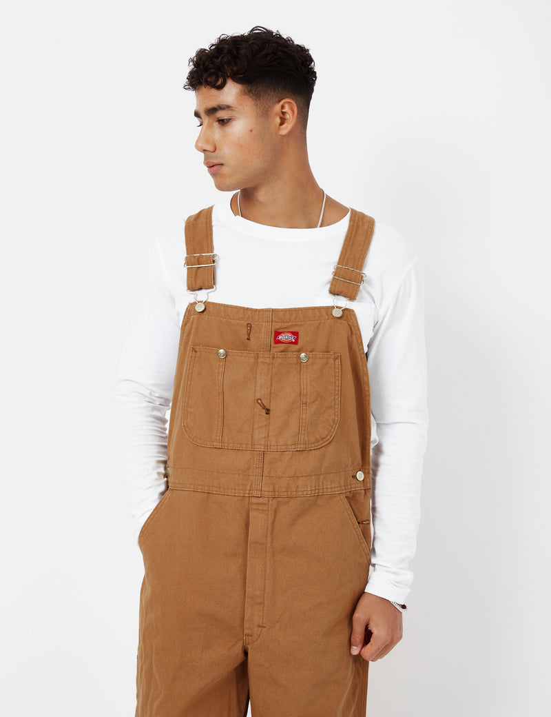Salopette Dickies - Rinsed Brown