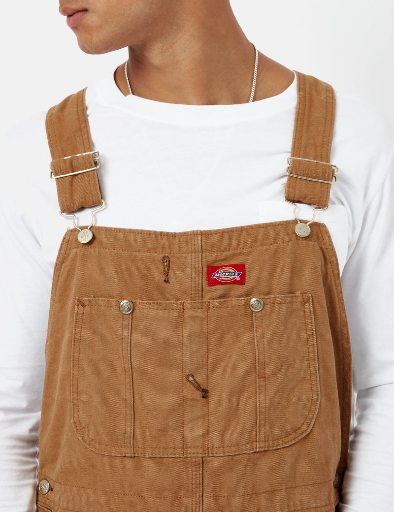 Salopette Dickies - Rinsed Brown