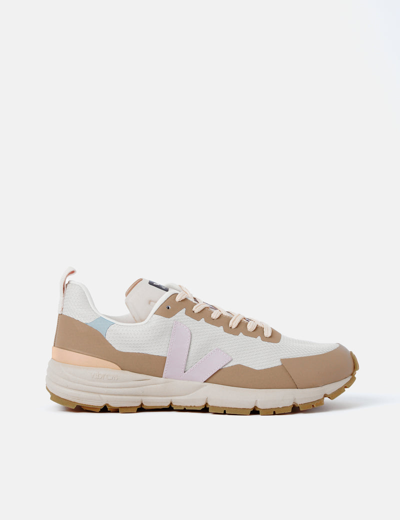 Women's Veja Dekkan Alveomesh Trainers - Natural/Parme