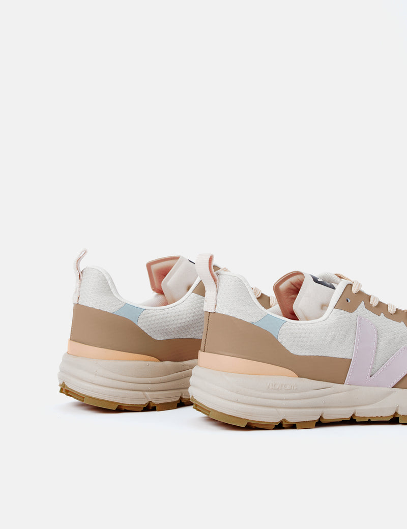 Women's Veja Dekkan Alveomesh Trainers - Natural/Parme