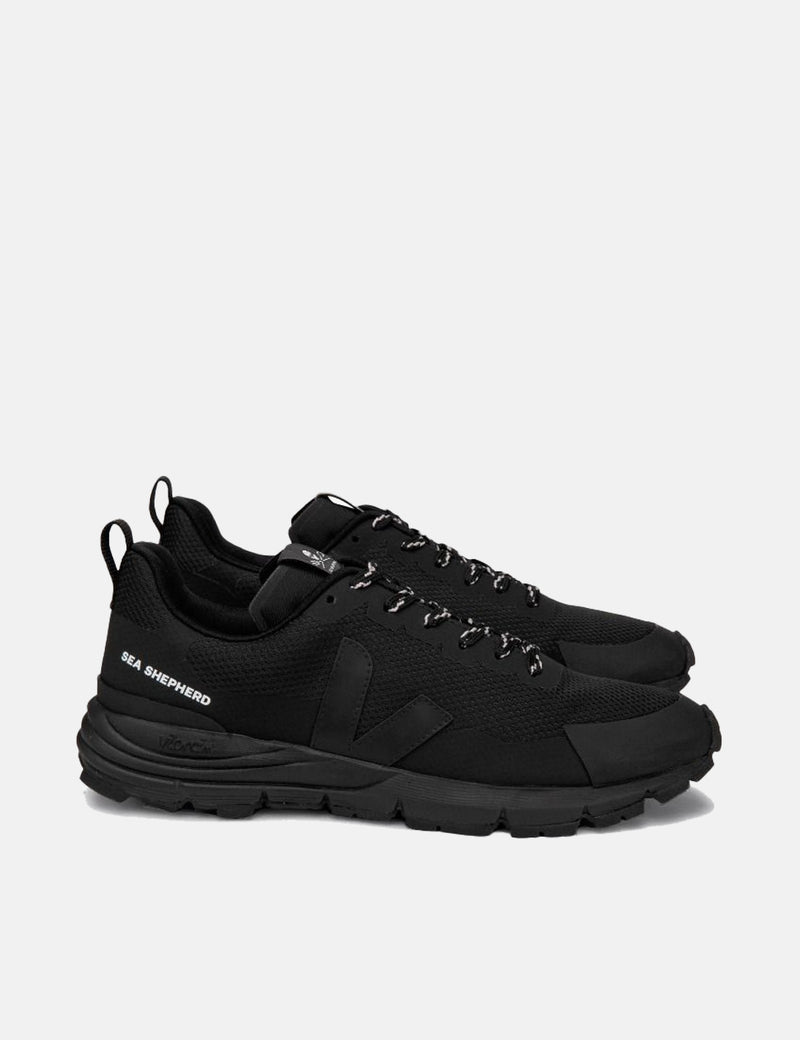Baskets Veja Dekkan pour femmes (Alveomesh) - Sea Shepherd Black