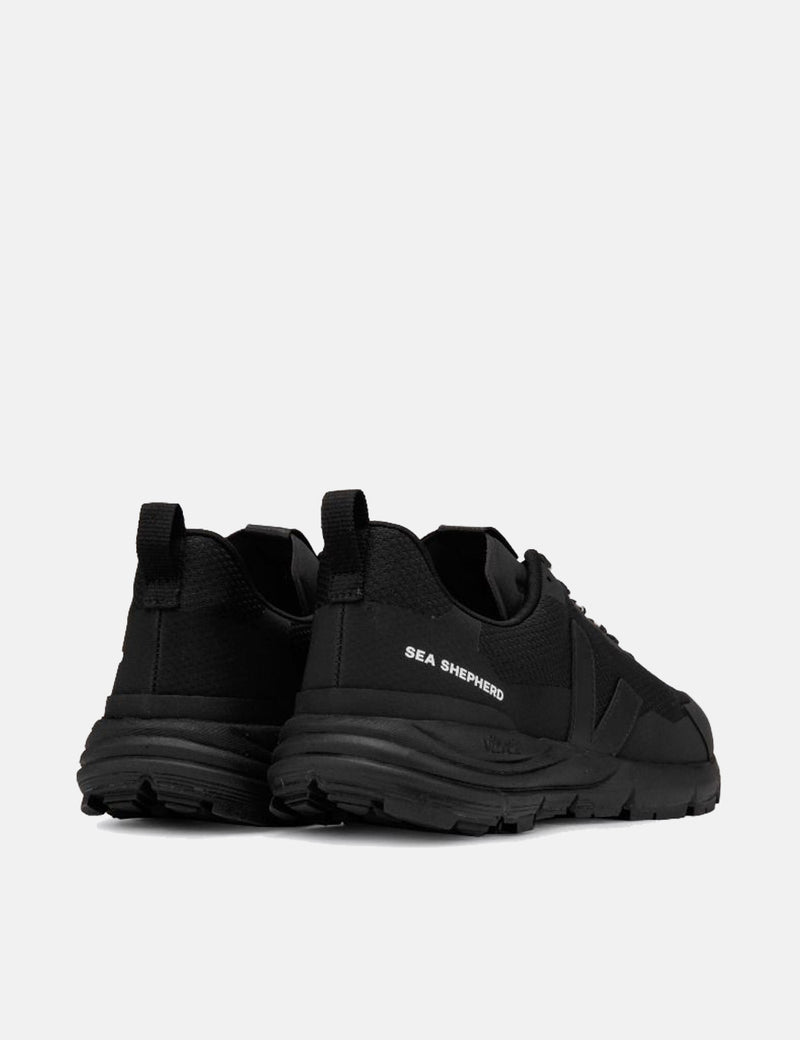 Baskets Veja Dekkan pour femmes (Alveomesh) - Sea Shepherd Black