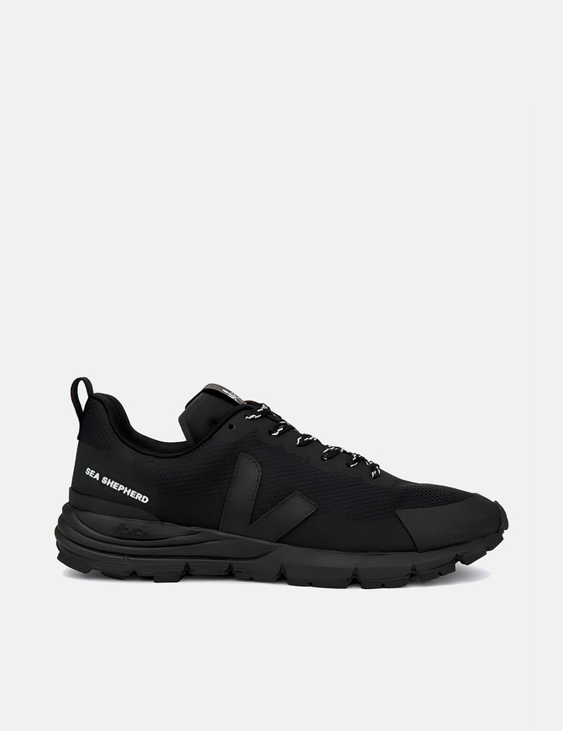 Baskets Veja Dekkan pour femmes (Alveomesh) - Sea Shepherd Black