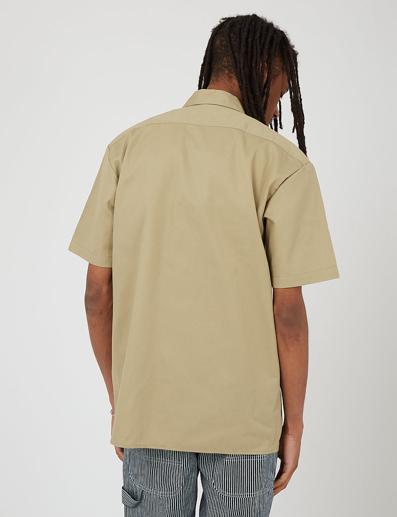 Dickies Short Sleeve Work Shirt - Khaki