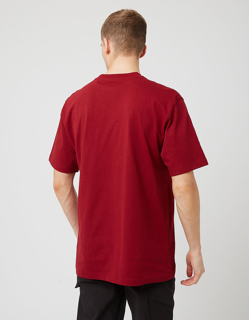 Dickies Porterdale T-Shirt mit Taschen - Bike Red