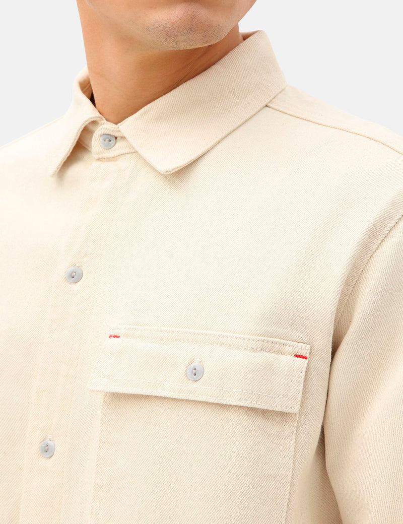 Dickies Paincourtville Denim Shirt - Ecru