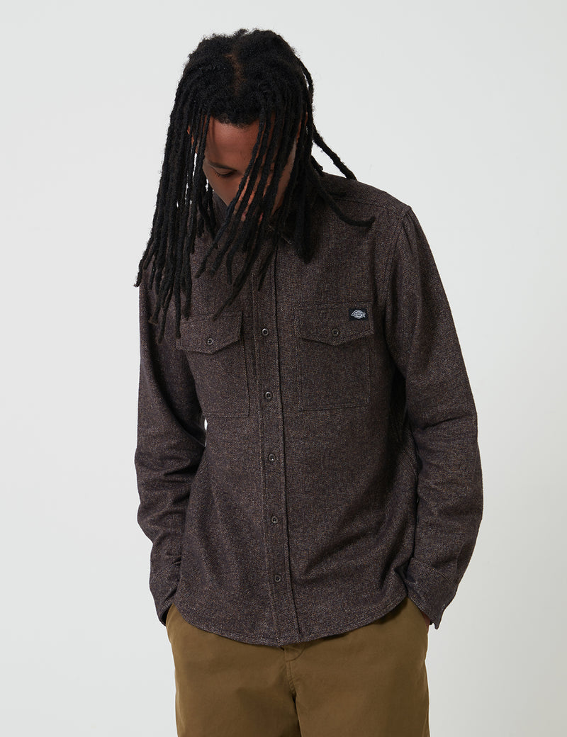 Chemise Dickies Woodmere - Canard Marron