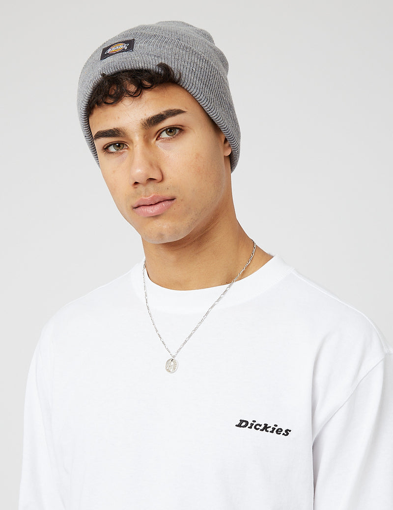 Dickies T-shirt à manches longues Loretto (poids lourd) - Blanc