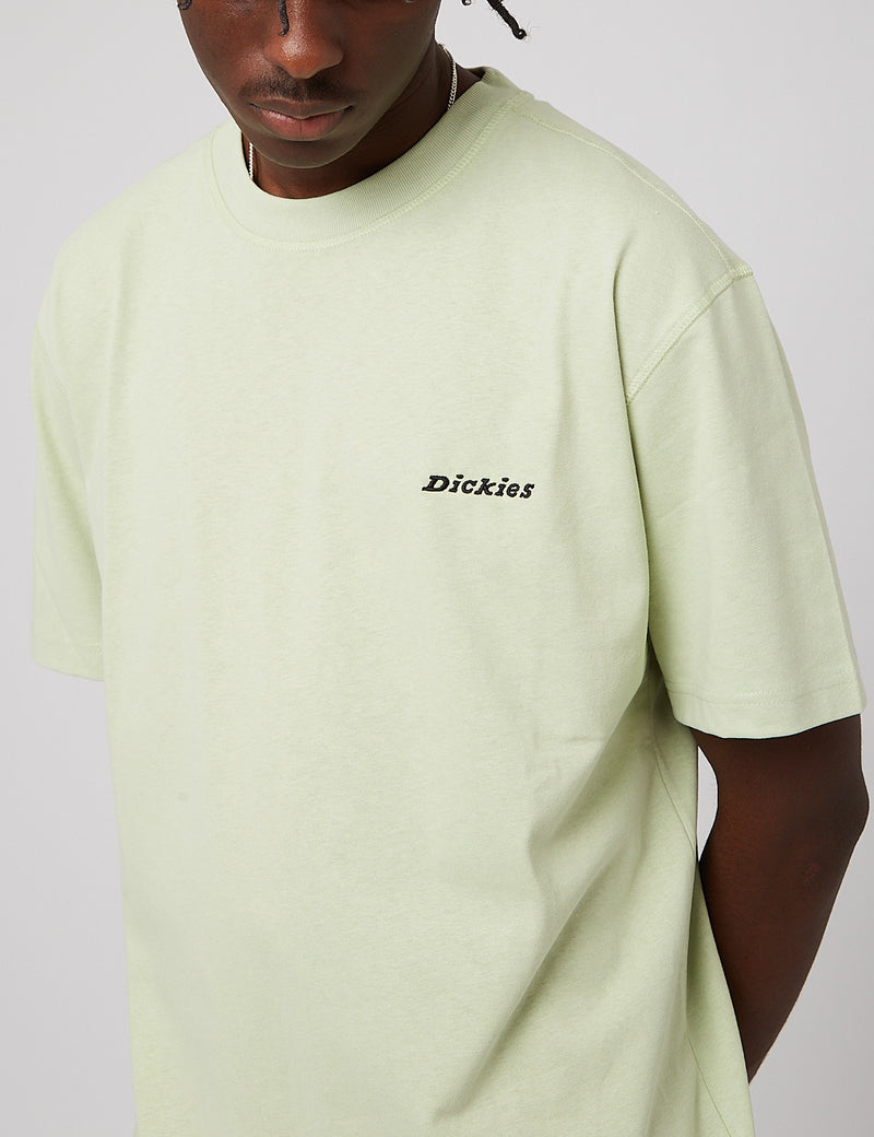 Dickies SS 로레토 티셔츠 - Celadon Green