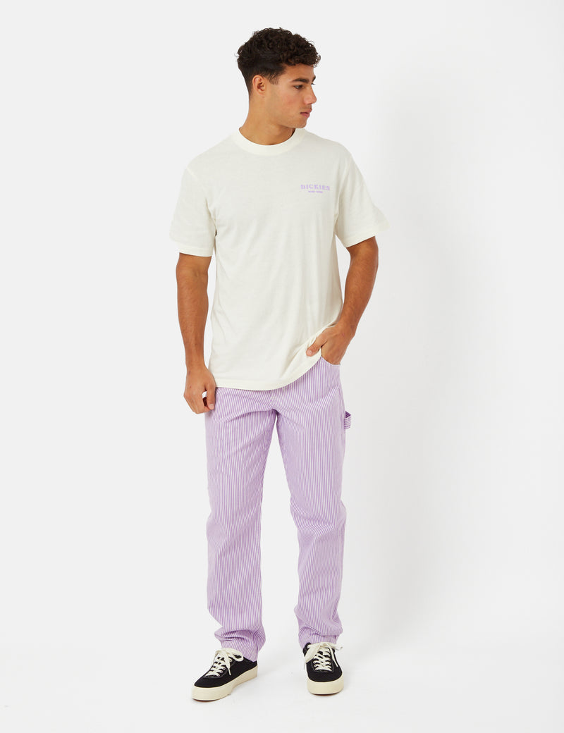 Dickies Garyville Carpenter Pant - Purple Rose Hickory