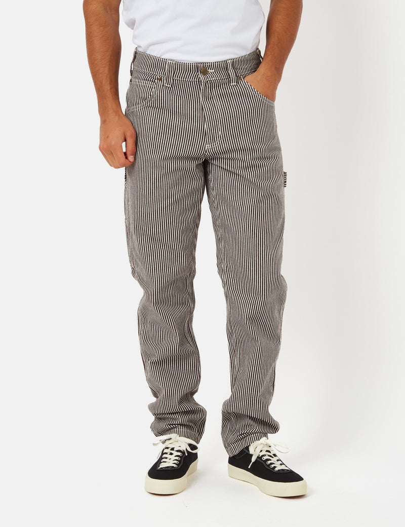 Dickies Garyville Carpenter Pant - Dark Brown Hickory