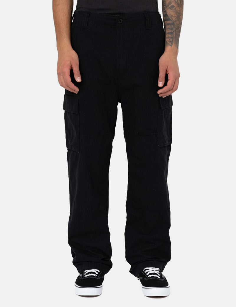 Pantalon Cargo Dickies Eagle Bend (Décontracté, Ripstop) - Noir