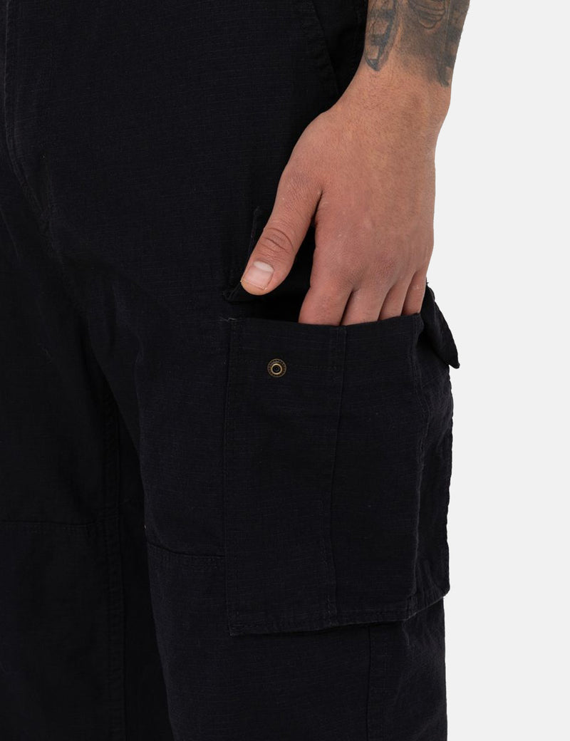 Pantalon Cargo Dickies Eagle Bend (Décontracté, Ripstop) - Noir