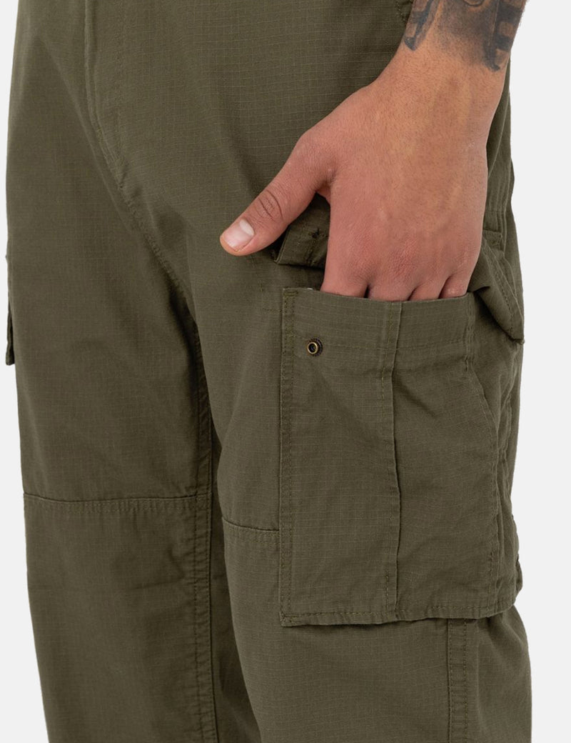 Pantalon Cargo Dickies Eagle Bend (Décontracté/Ripstop) - Vert Militaire