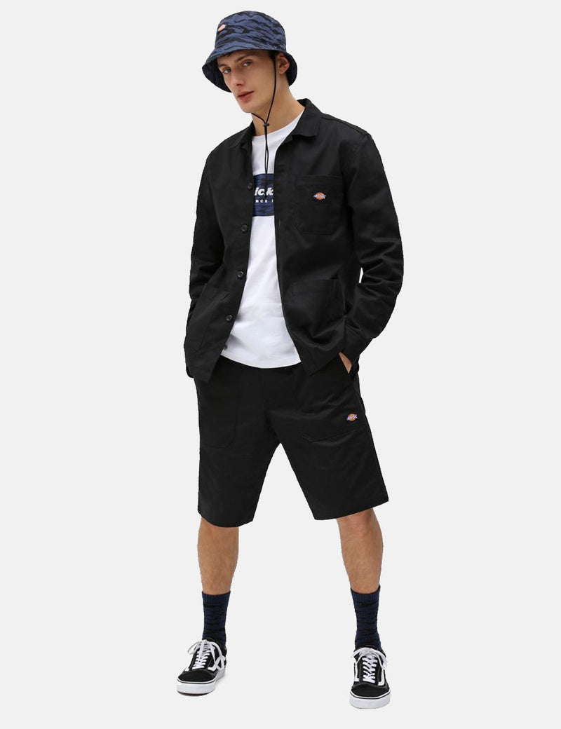 Dickiesファンクリー疲労感ショーツ-ブラック