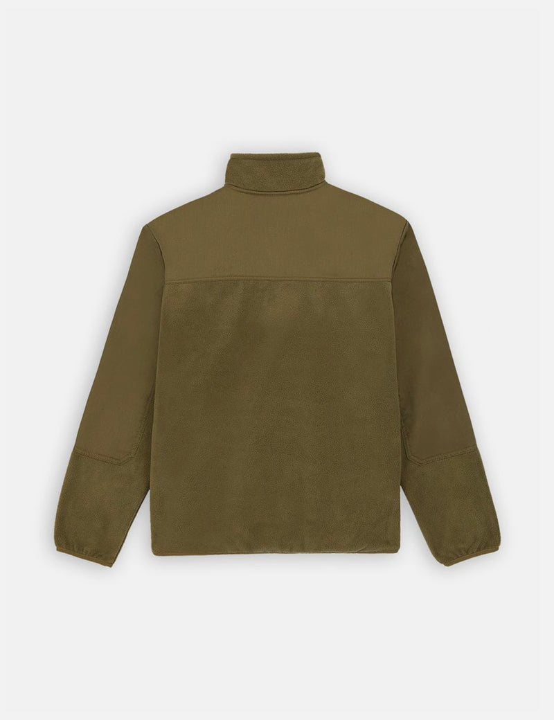 Dickies Port Allen Fleece Pull - Vert militaire