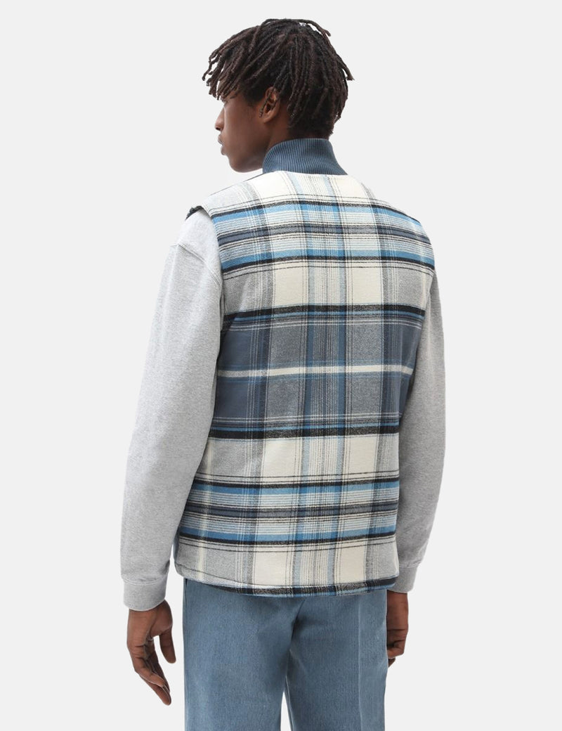 HUF × DICKIES insulated vest sky-blue L HUF × DICKIES insulated vest sky-blue L