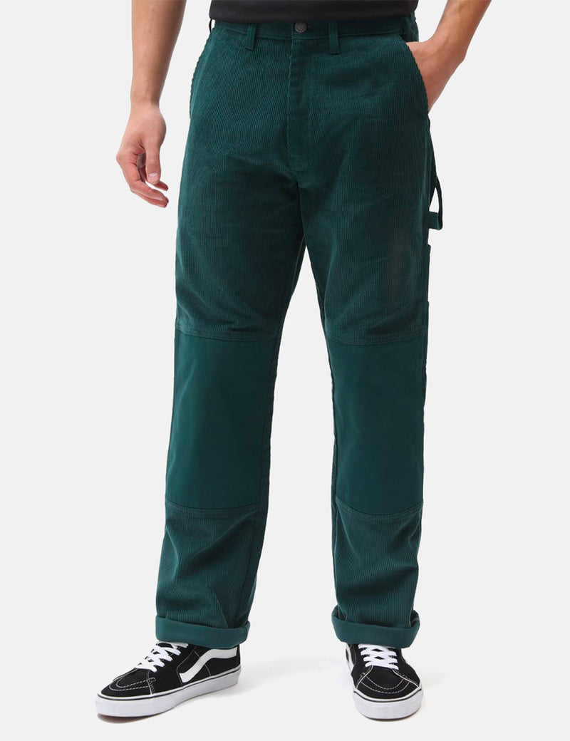 Pantalon utilitaire retravaillé Dickies (corde) - Vert pin ponderosa