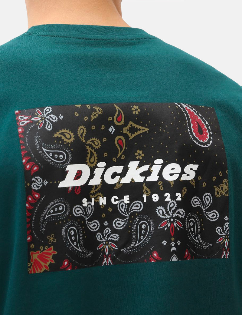 T-Shirt Dickies Reworked - Vert Pin Ponderosa