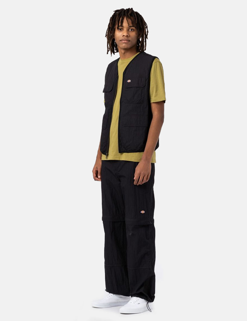 Dickiesパシフィックベスト-ブラック
