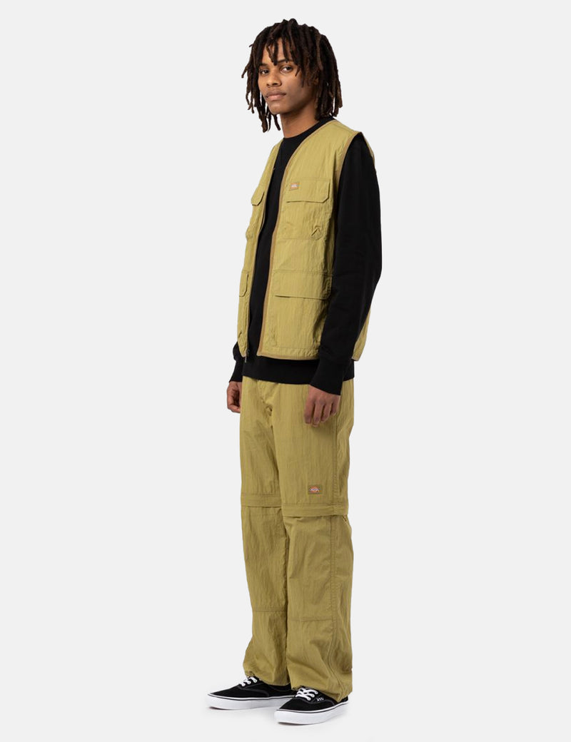 Dickiesパシフィックベスト-グリーンモス
