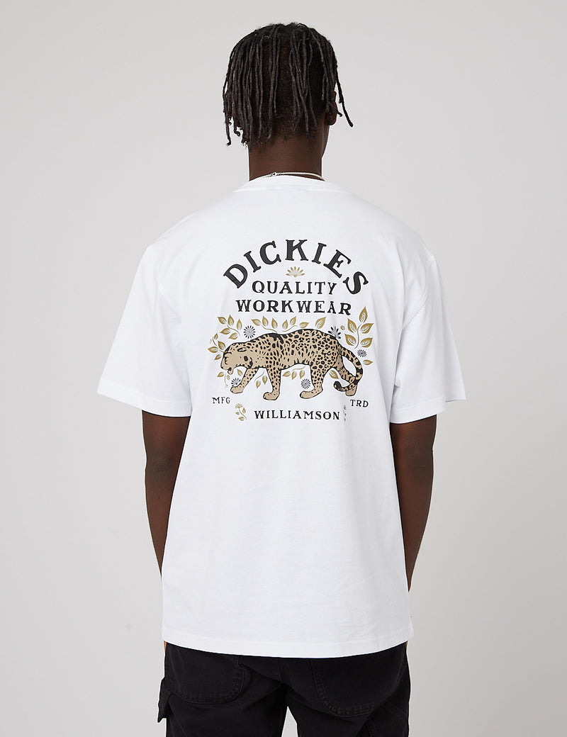 T-Shirt Dickies Fort Lewis - Blanc