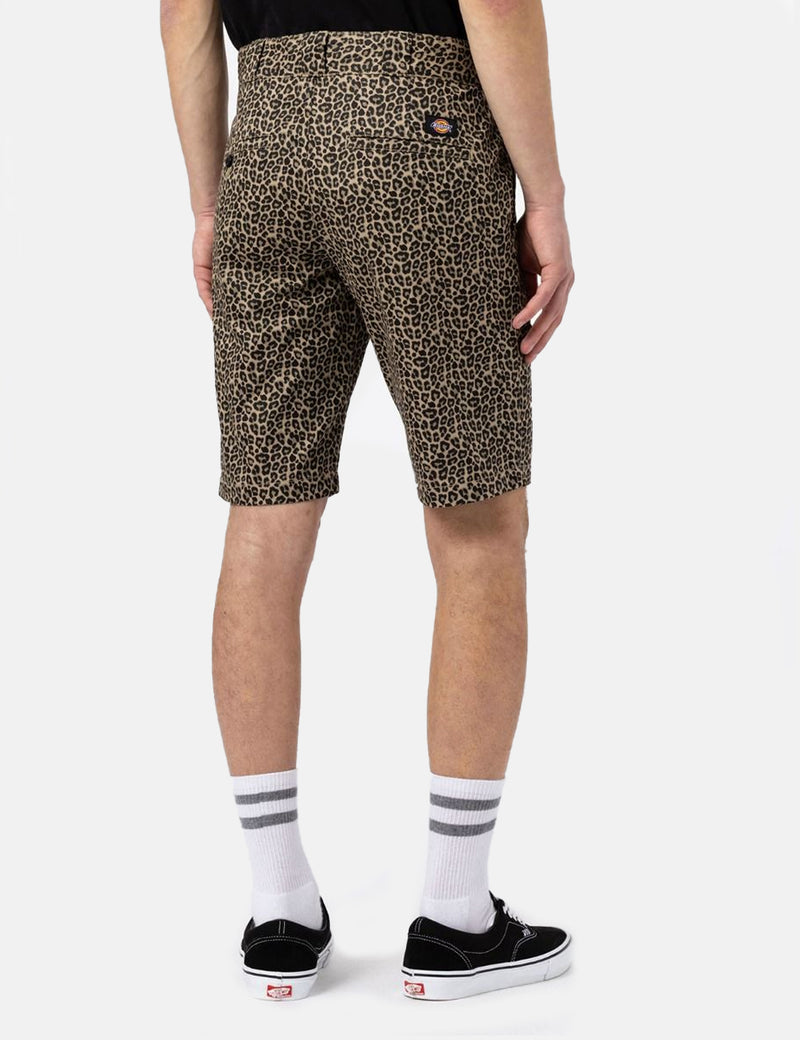 Dickies Short Silver Firs - Imprimé Léopard