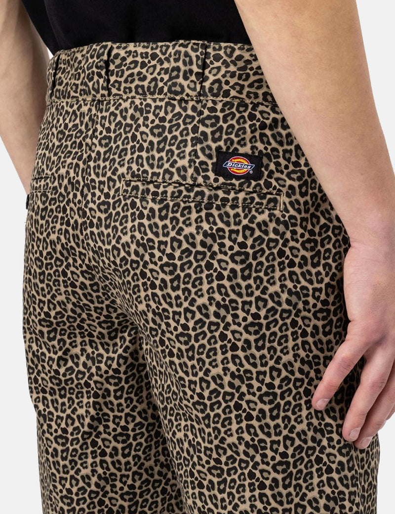 Dickies Short Silver Firs - Imprimé Léopard