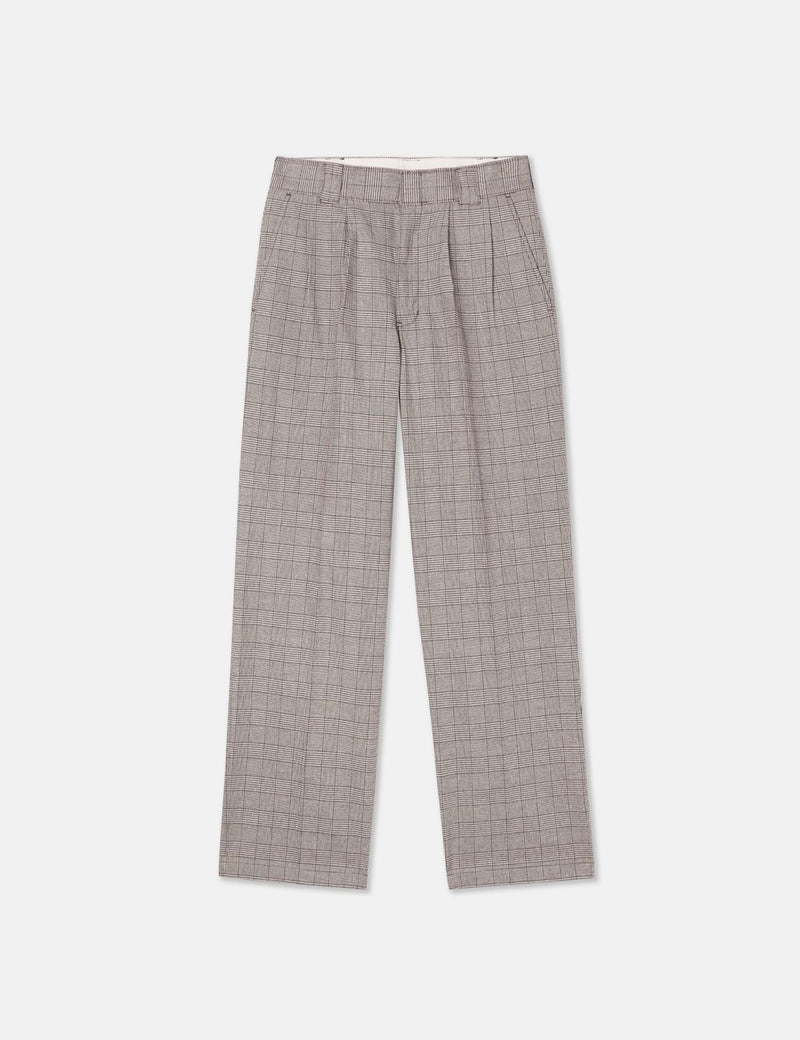 Dickies Bakerhill Plisseehose (locker) - Dunkelbraun