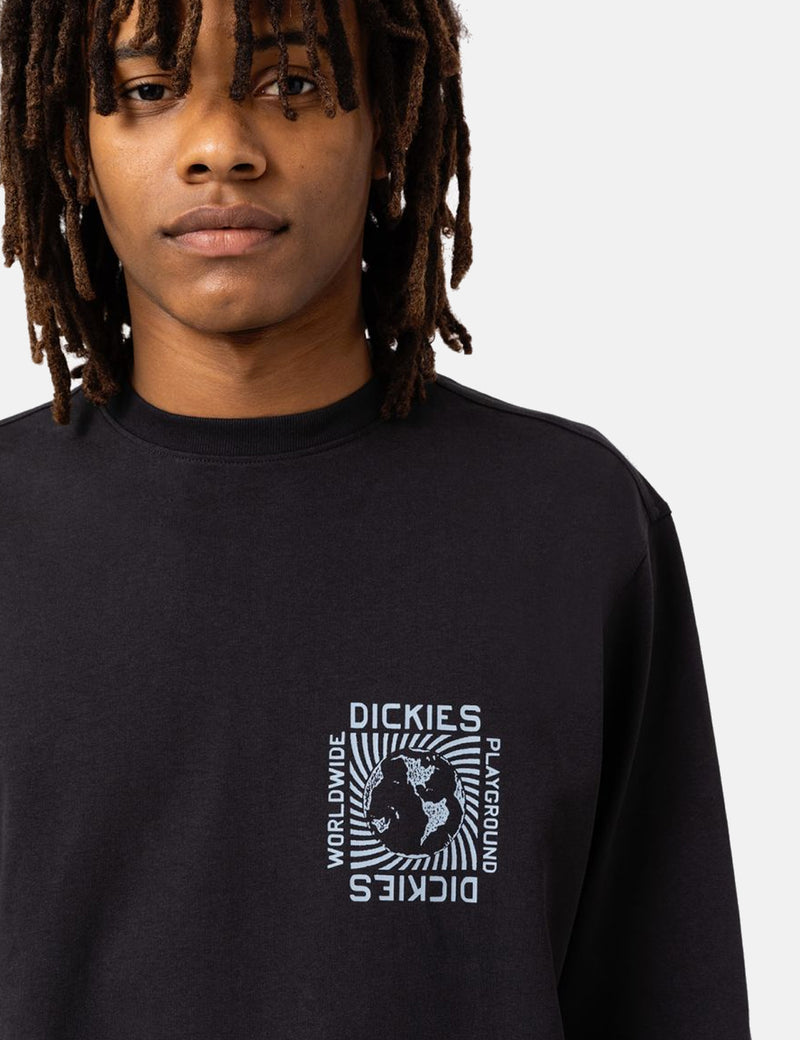 T-Shirt à Manche Longue Dickies Marbury - Noir