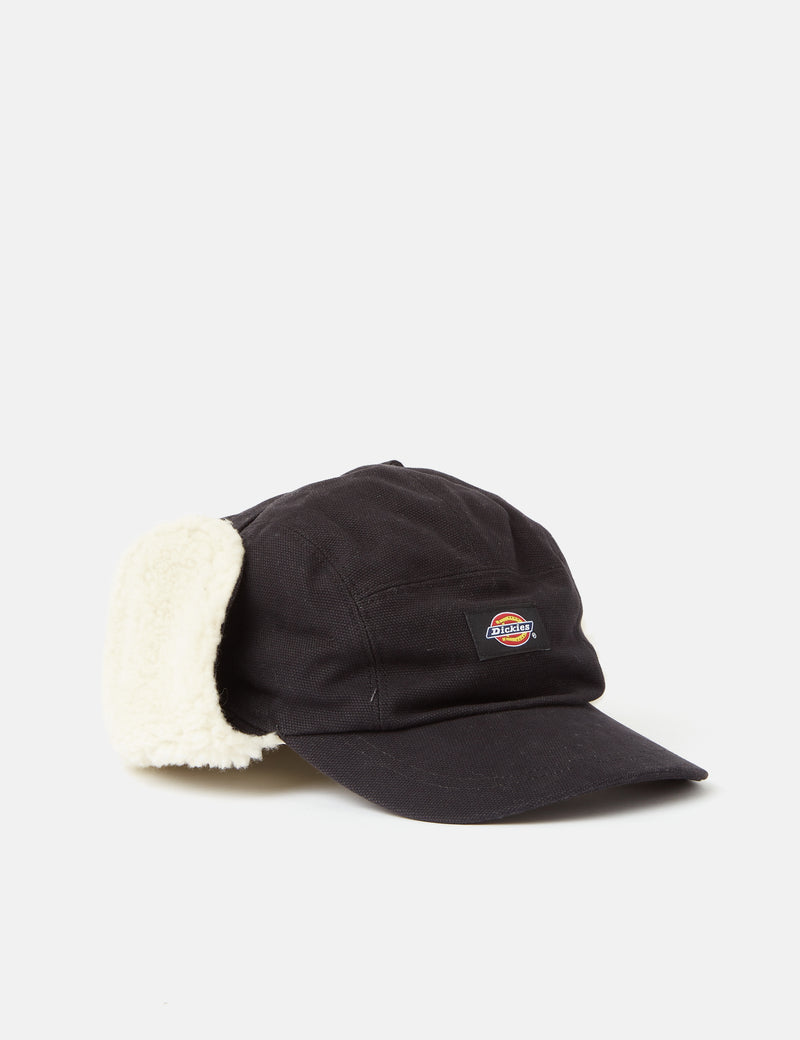 Dickies King Cove Ear Flap Casquette - Noir