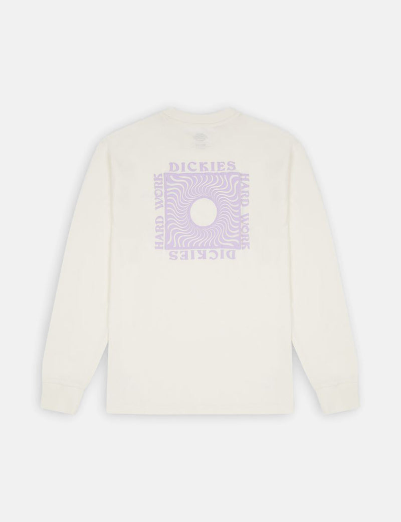 Dickies Oatfield Long Sleeve T-Shirt - Cloud White