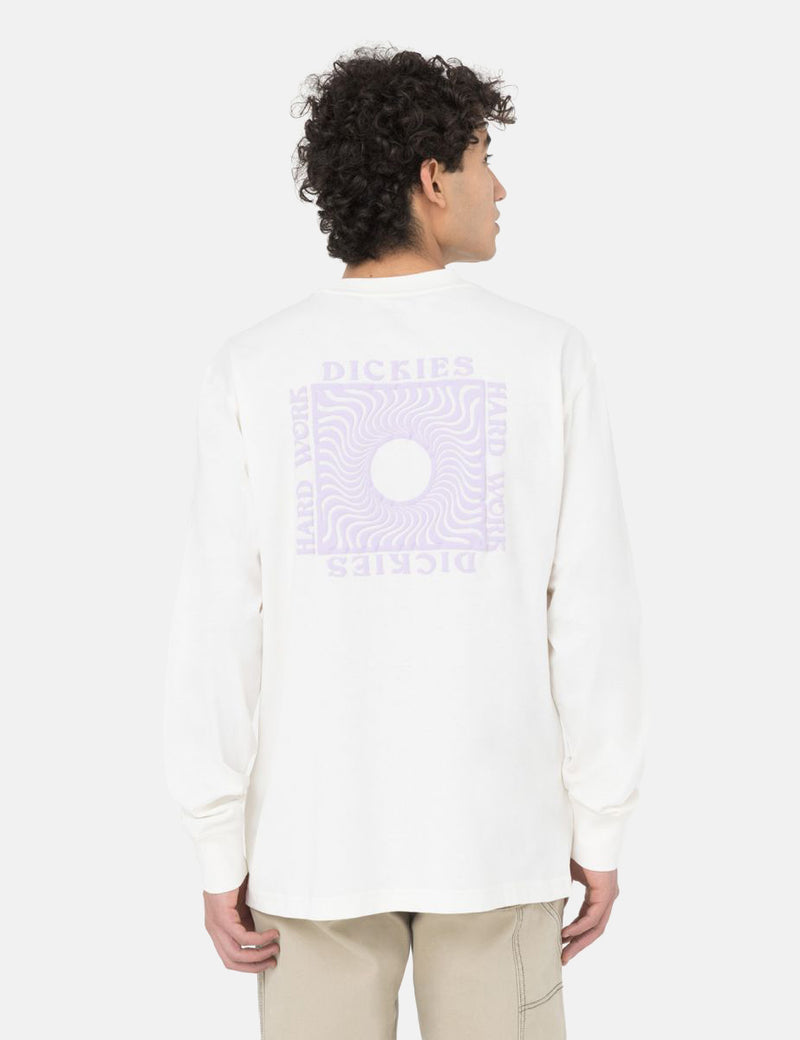 Dickies Oatfield Long Sleeve T-Shirt - Cloud White